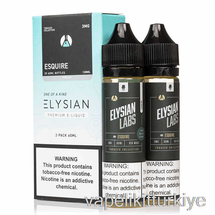 Elektronik Sigara Kalemi Vape Mate Esquire - Elysian Labs - 120ml 0mg